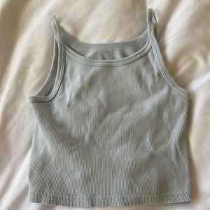 Light blue Brandy Melville crop top